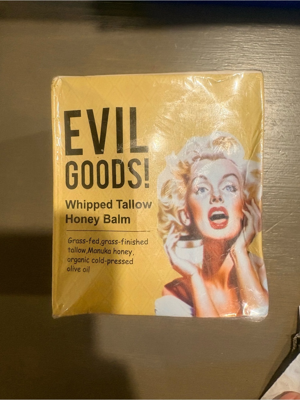 Evil Goods Whipped Tallow Honey Balm